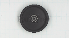 756-04511B - Flat Idler Pulley, 5.0" OD