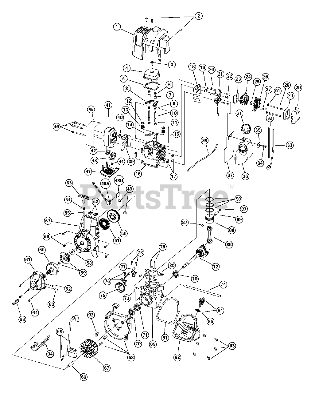 yard man string trimmer