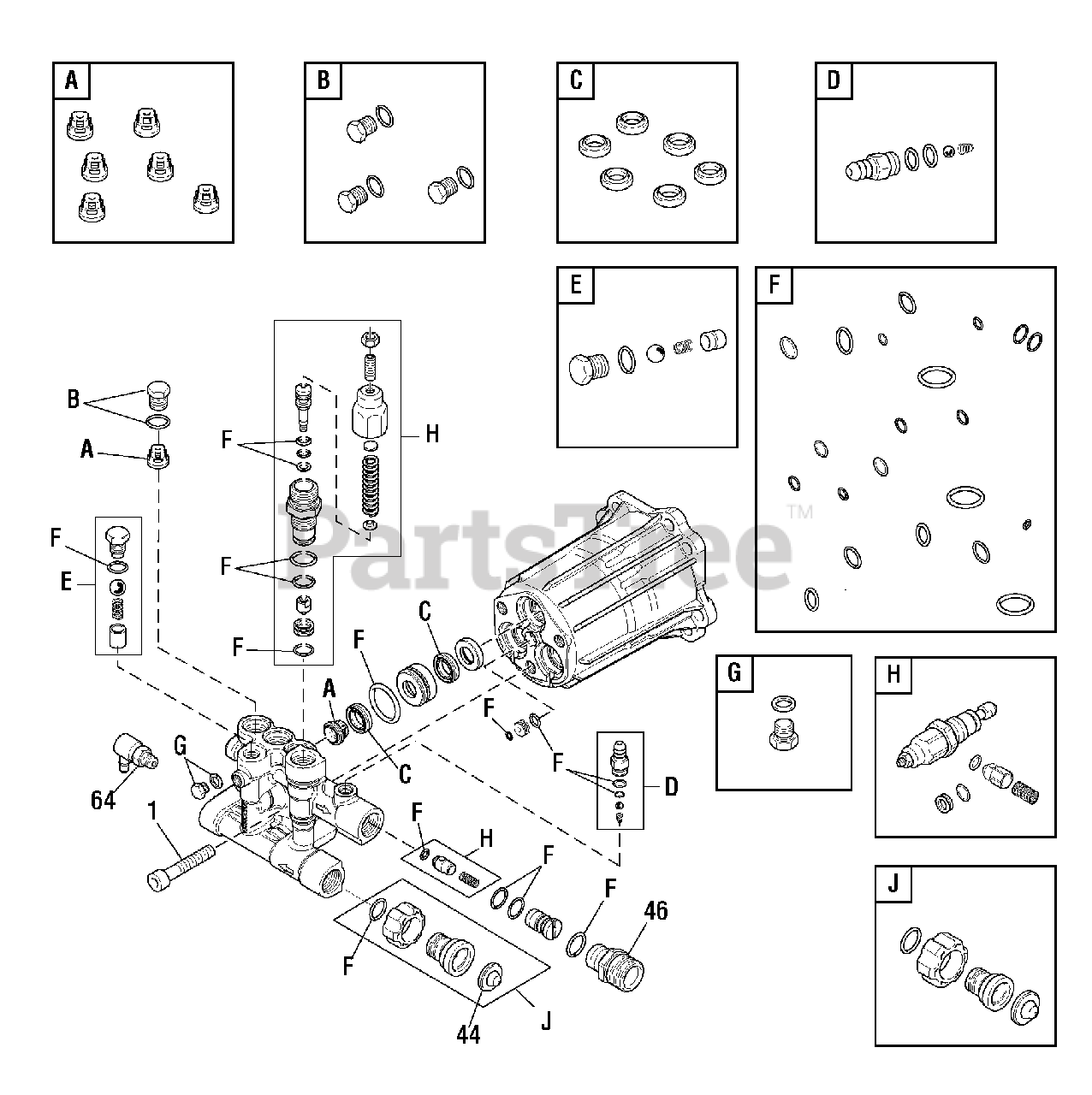 Powerboss pressure washer pump deals