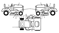 LTH 1842 (960410052-09) - Husqvarna 42 Lawn Tractor (2013-11) Parts Lookup  with Diagrams