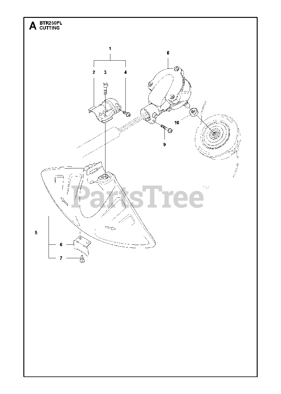 redmax brush cutter parts