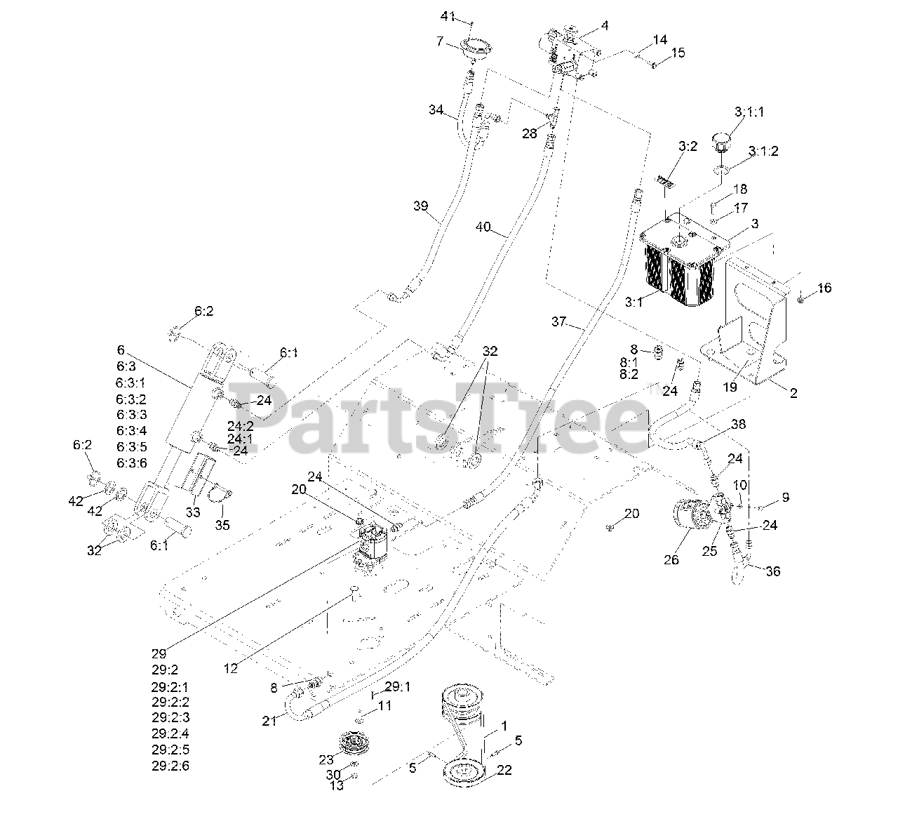 Exmark ARX541CKA30000 Exmark 30" StandOn Aerator, Kawasaki FS541V