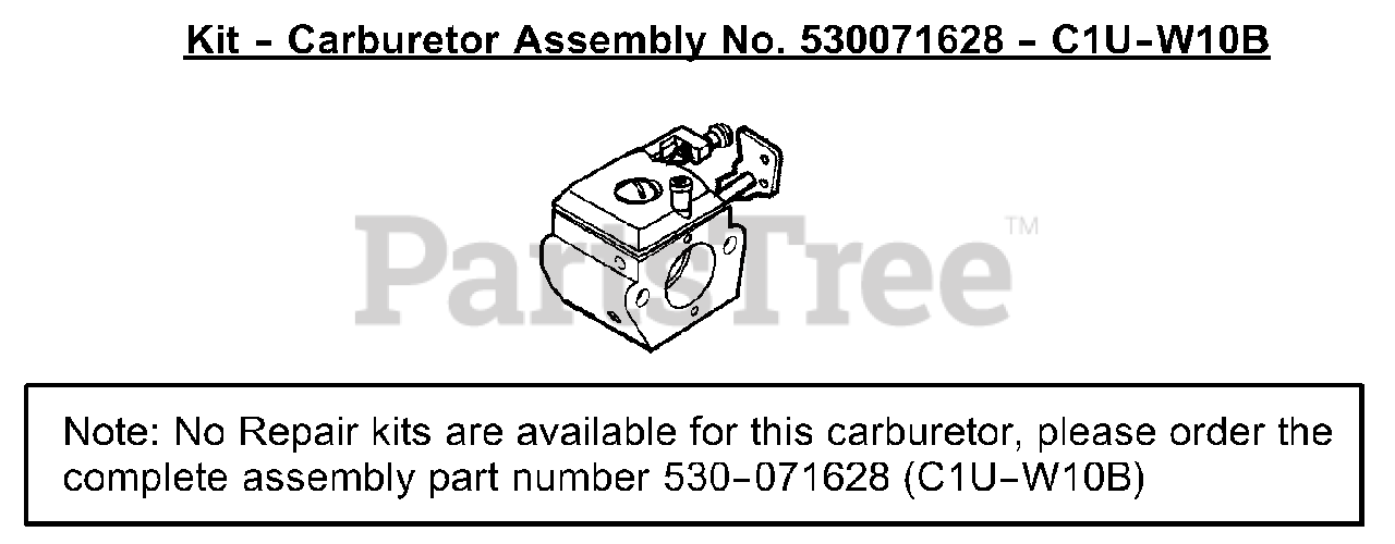 Poulan TE 450 CXL LE Poulan String Trimmer, Type 4 Carburetor