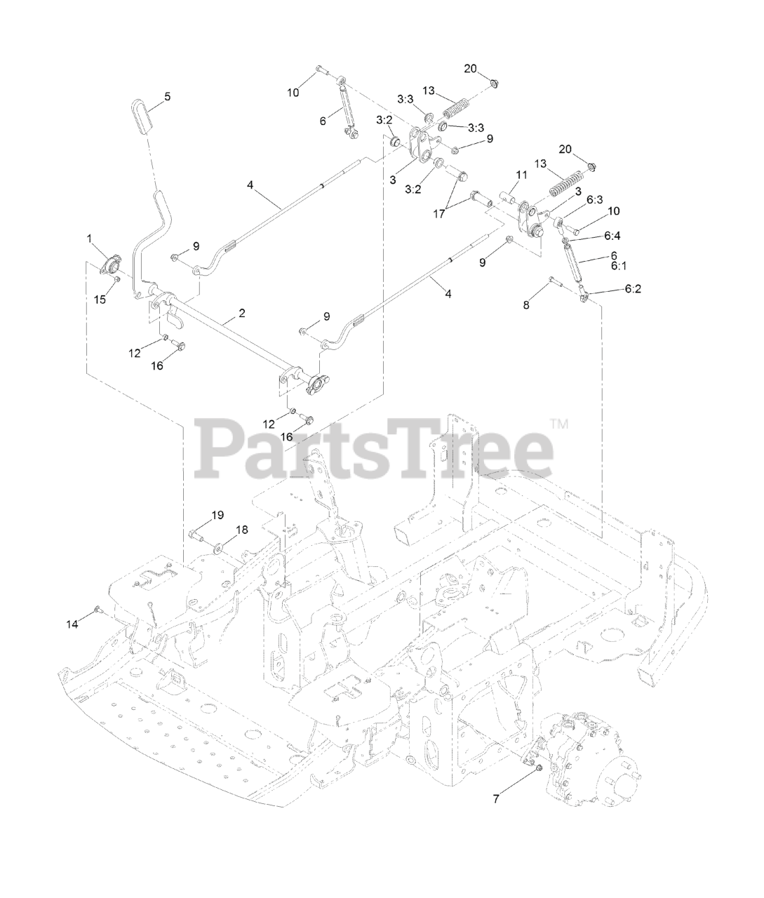 Exmark LZS88CDYM96RW0 Exmark 96" Lazer Z Diesel ZeroTurn Mower, Yanmar 3TNV88C (SN 408644346