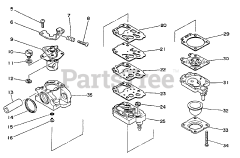 SRM-2000 - Echo String Trimmer Parts Lookup with Diagrams