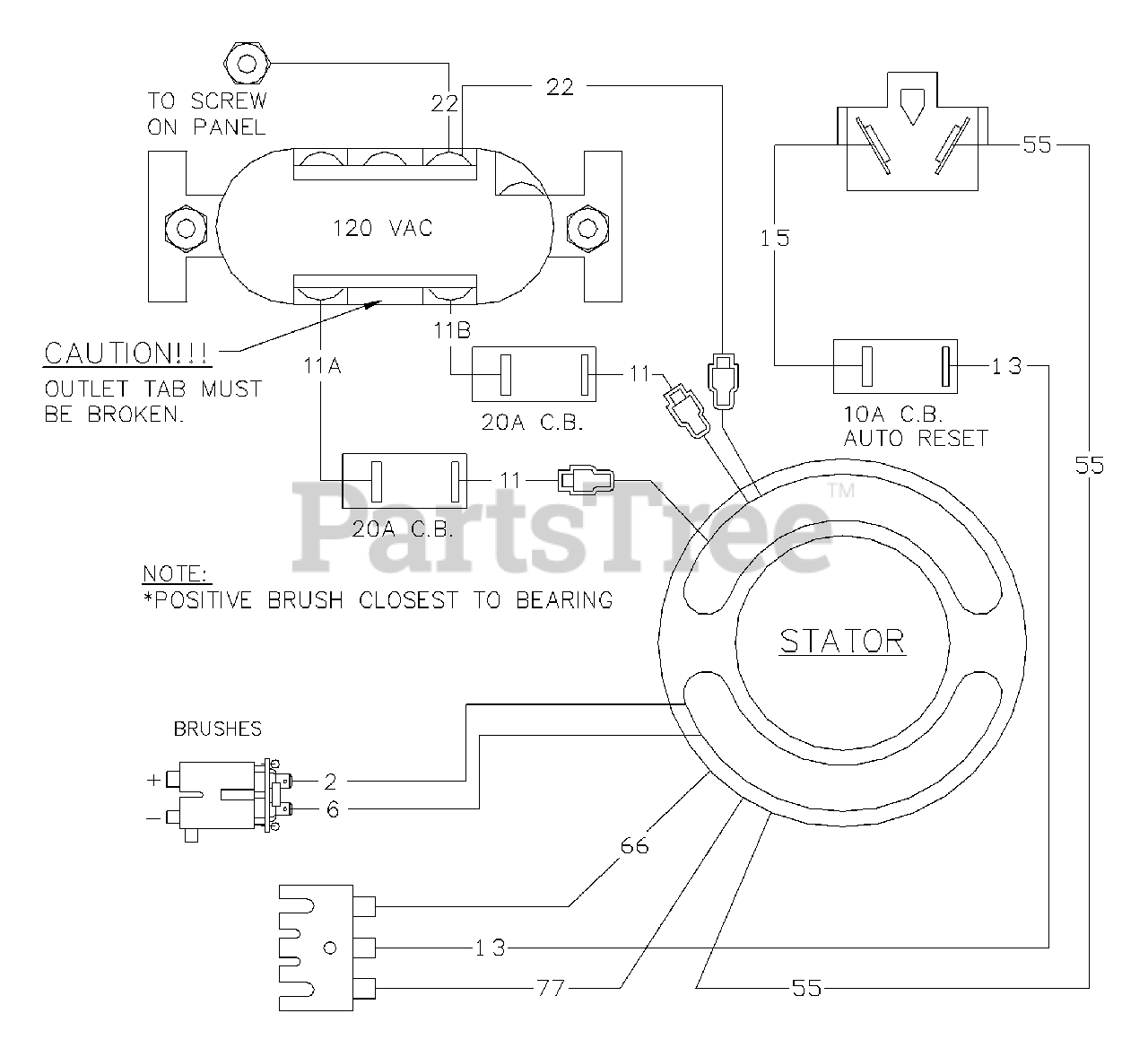 Craftsman 3000i Generator Parts Diagram