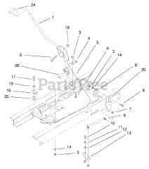 Toro 71199 (12-32 XL) - Toro Lawn Tractor (SN: 200000001 - 200999999