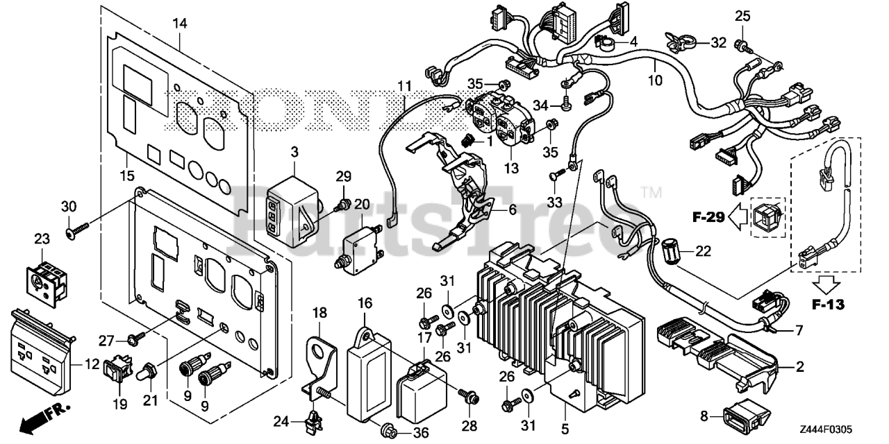 Honda EU2200i T AG3 (EAMT) Honda Generator, Made in Thailand (SN