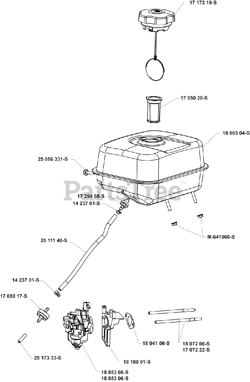 Kohler SH2653011 Kohler SH Series Engine, Basic Version, 6.5hp, 4