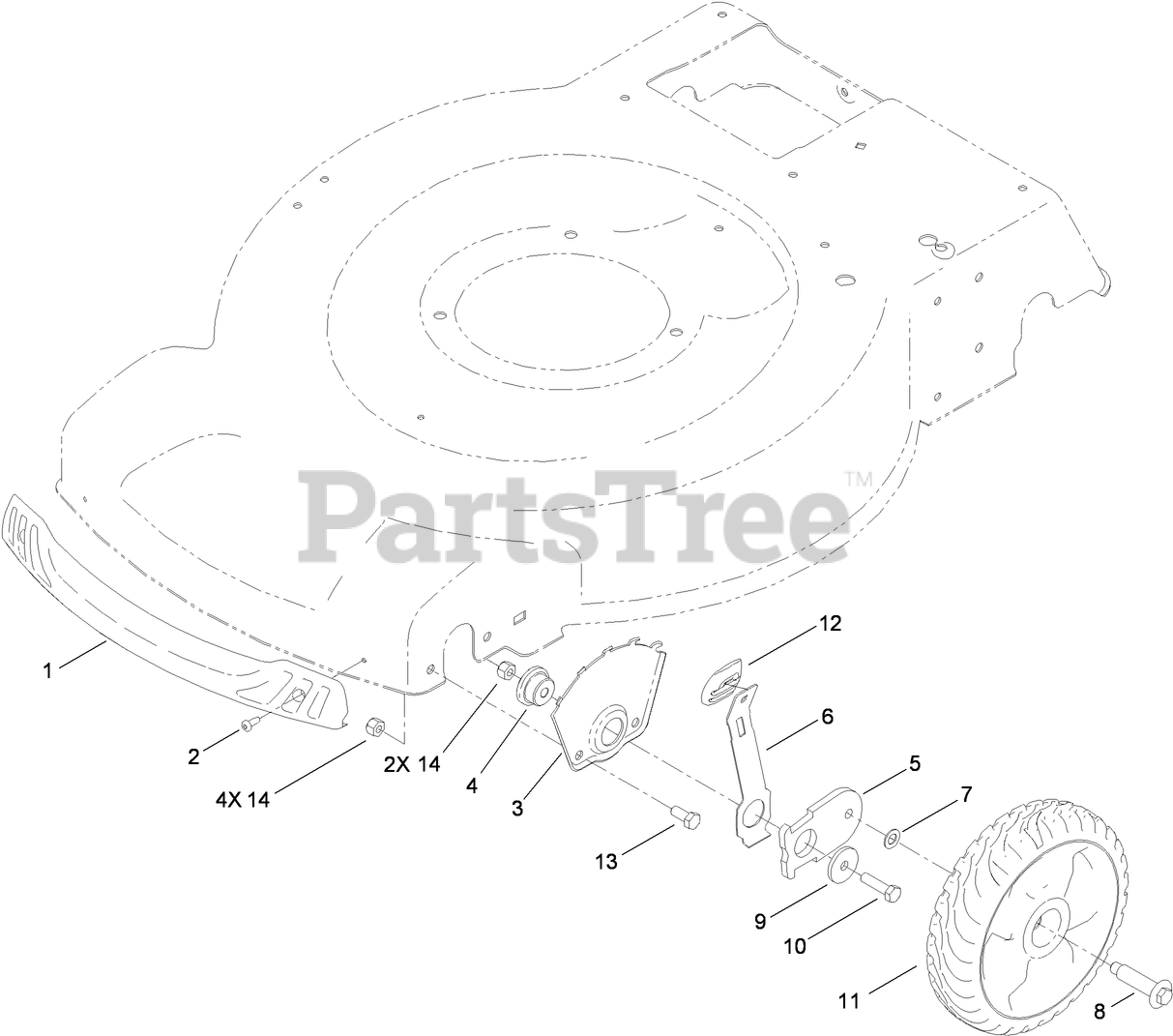 Toro 20333 C Toro 22" Recycler WalkBehind Mower (SN 310000001