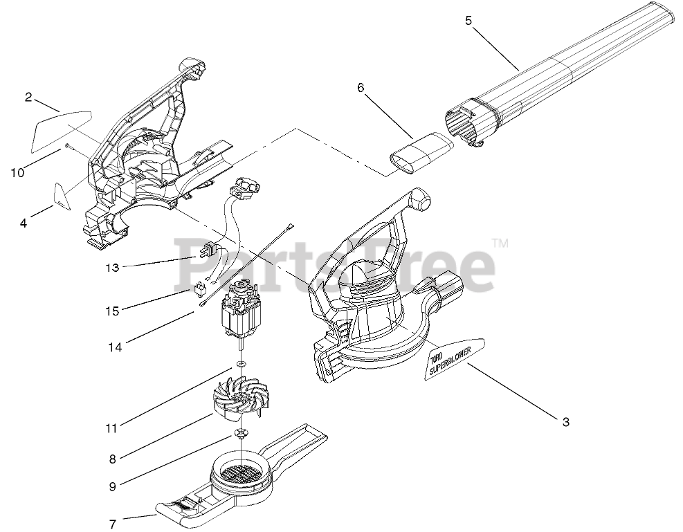 Toro super blower vac 51591 hotsell