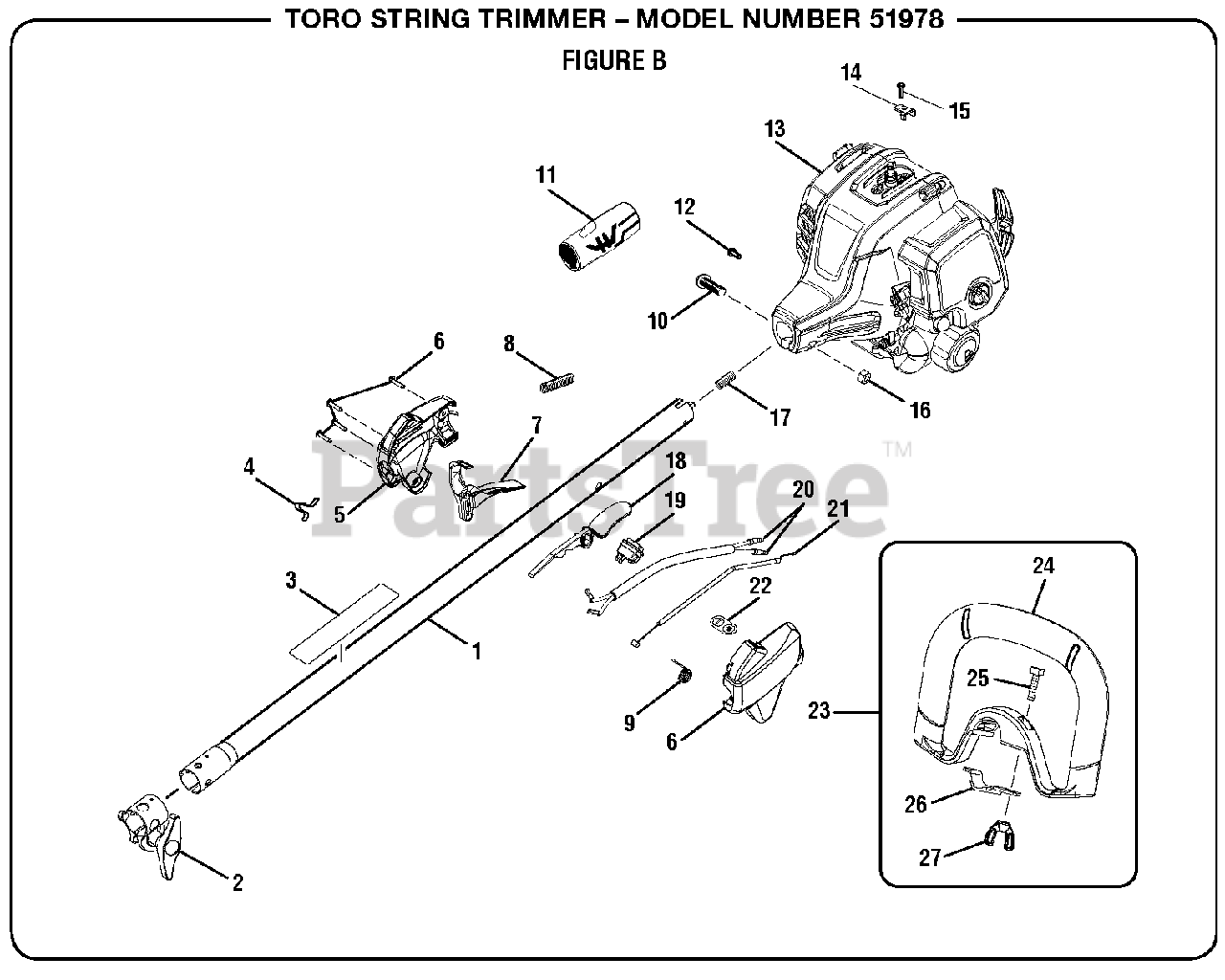 Toro 51978 A (090309029) Toro String Trimmer, Revision 01 (SN