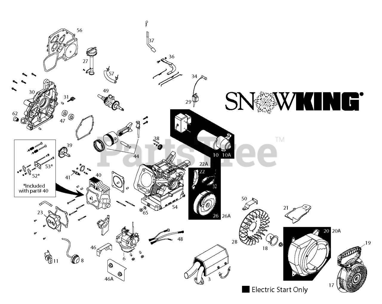 Husqvarna ST 121 E (96183000102) Husqvarna 21" Snow Blower (201209