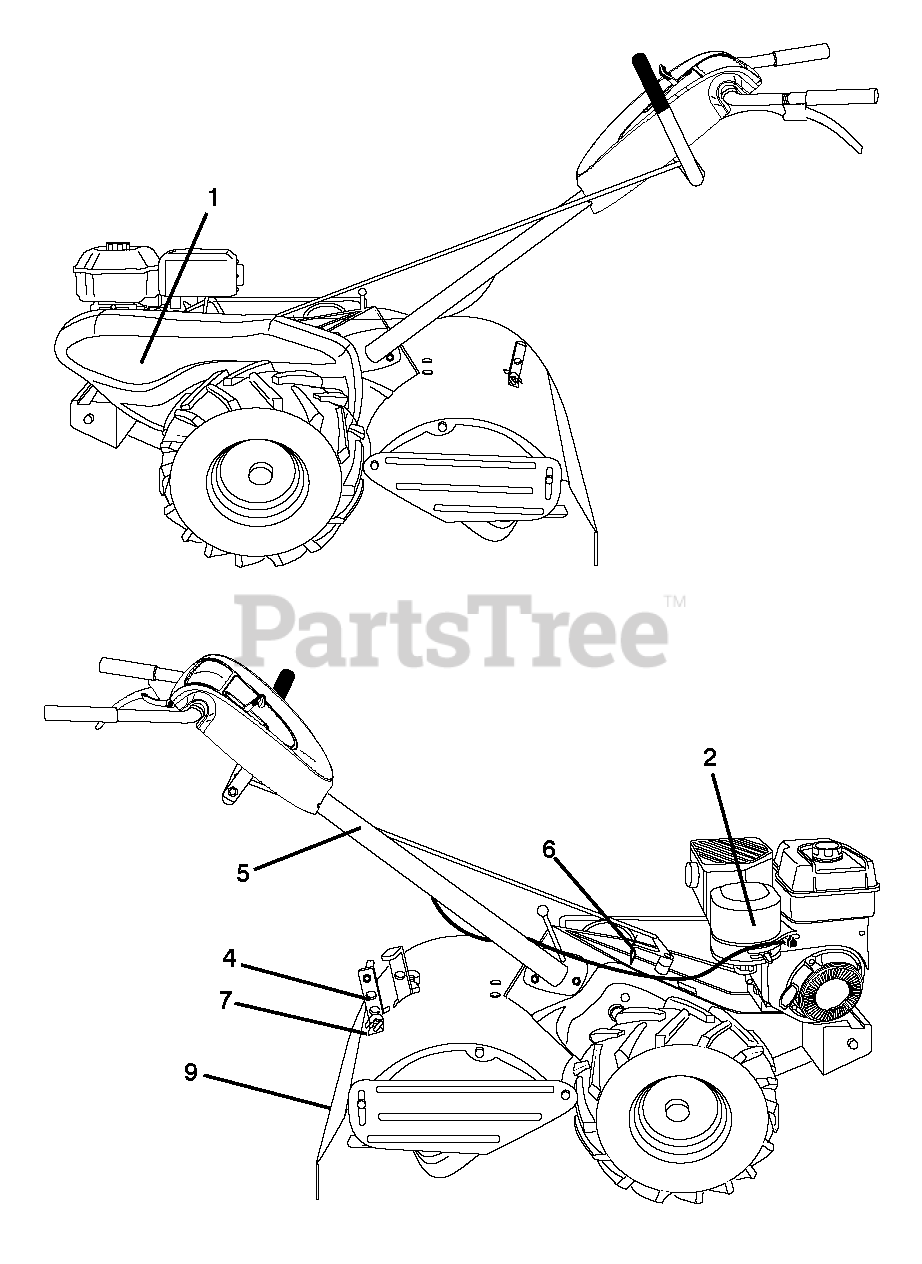 Husqvarna Crt 900 L 960930026 00 Husqvarna Rear Tine Tiller 2013