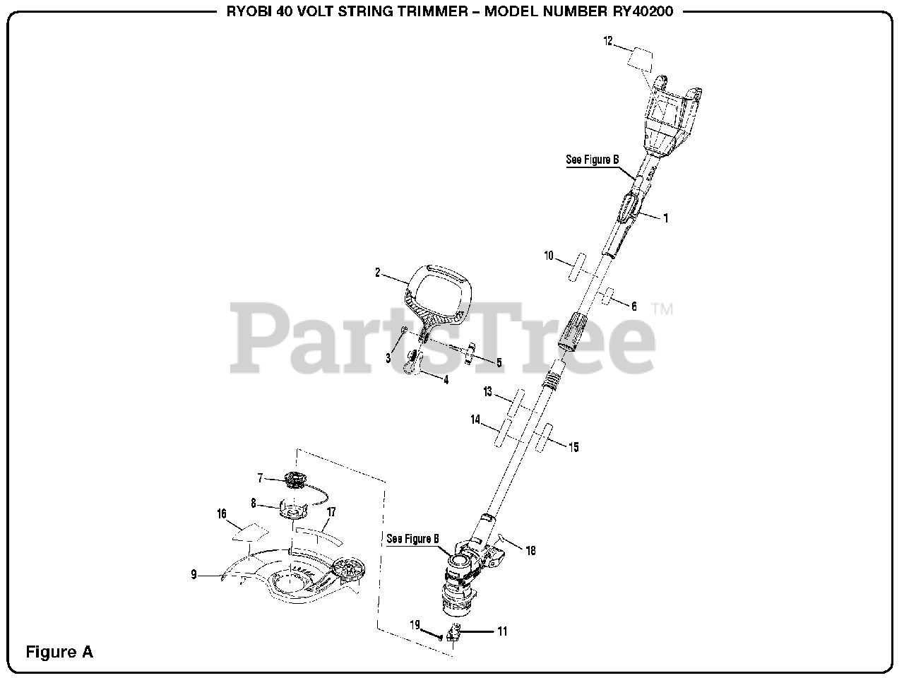 Ryobi weed trimmer parts 2025