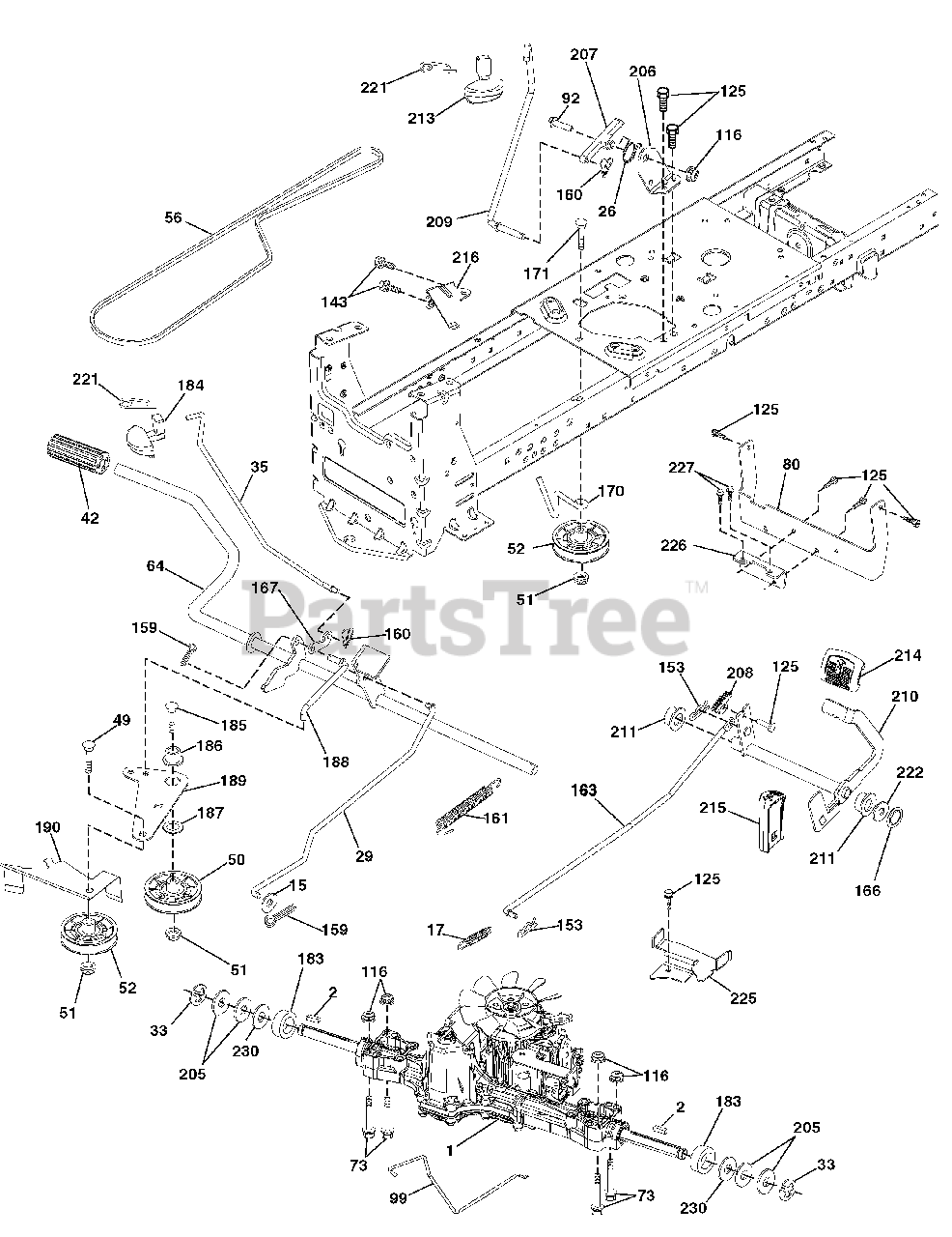 Snapper st1842 belt diagram deals