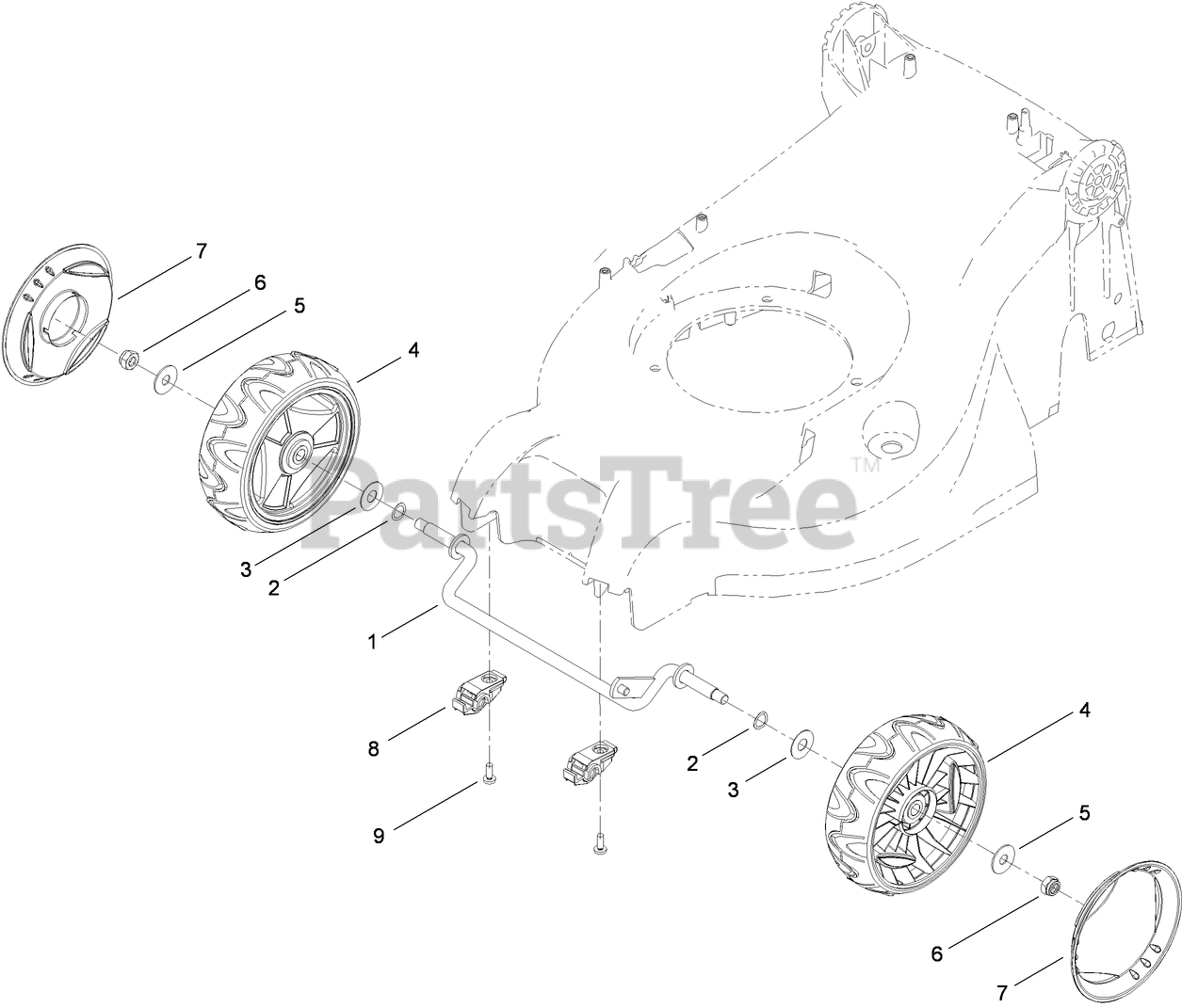 Toro 21026 - Toro 43cm Emotion Walk-Behind Mower (SN: 310000001
