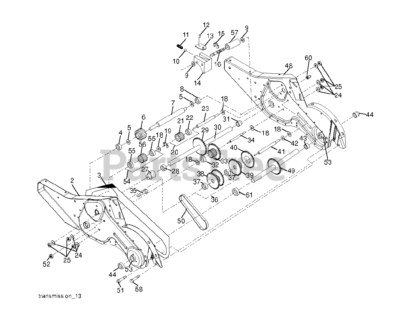 Husqvarna Drt 900 960930018 00 Husqvarna Rear Tine Tiller 2010 11