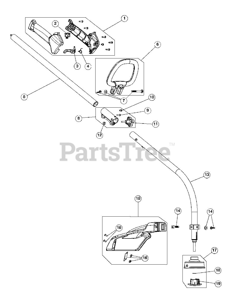 Craftsman 316.711020 (41ADZ20C799) - Craftsman String Trimmer (Sears