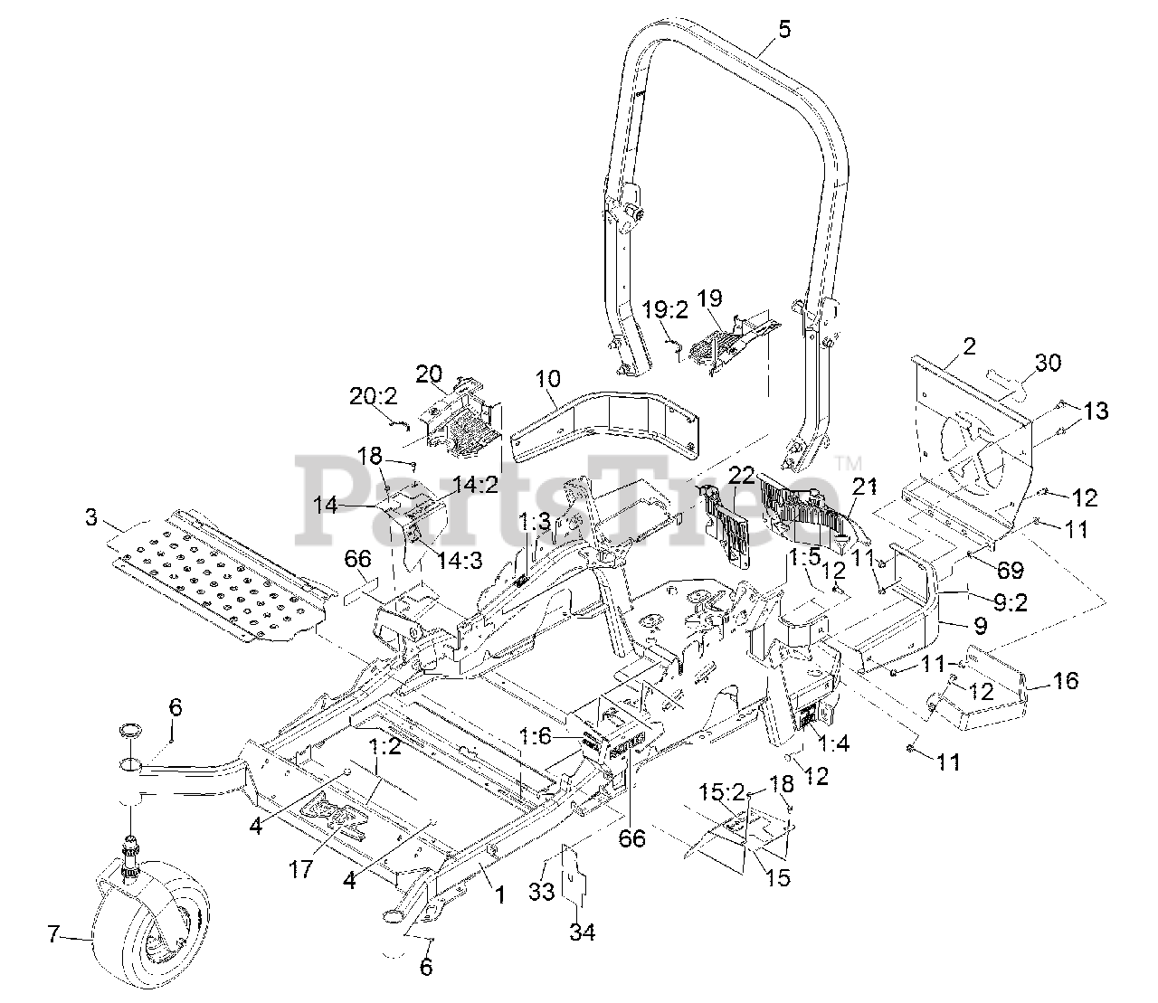 Exmark LZX801KA606 - Exmark 60" Lazer Z X-Series Zero-Turn Mower