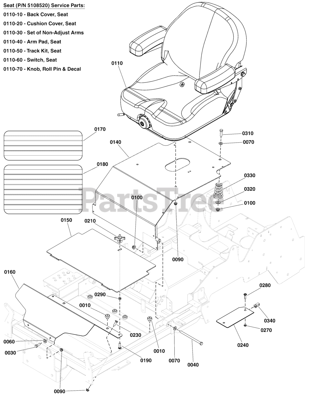 Ferris IS 700Z (5901796) Ferris IS700Z Series 52" ZeroTurn Mower