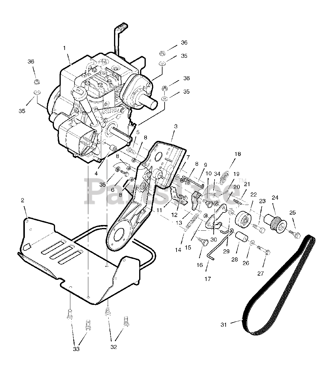 John Deere 522E (1695445) John Deere 22" Snow Thrower (200811