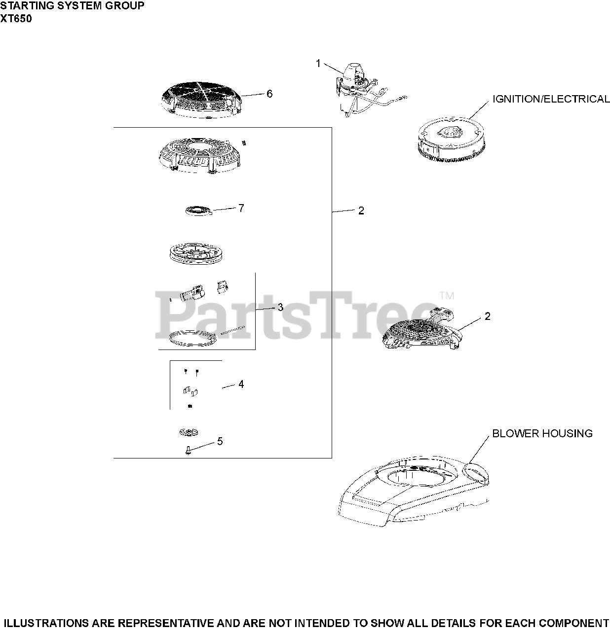 Kohler XT650-3012 - Kohler XT Series Engine, Made for Mat Holdings, 6.5