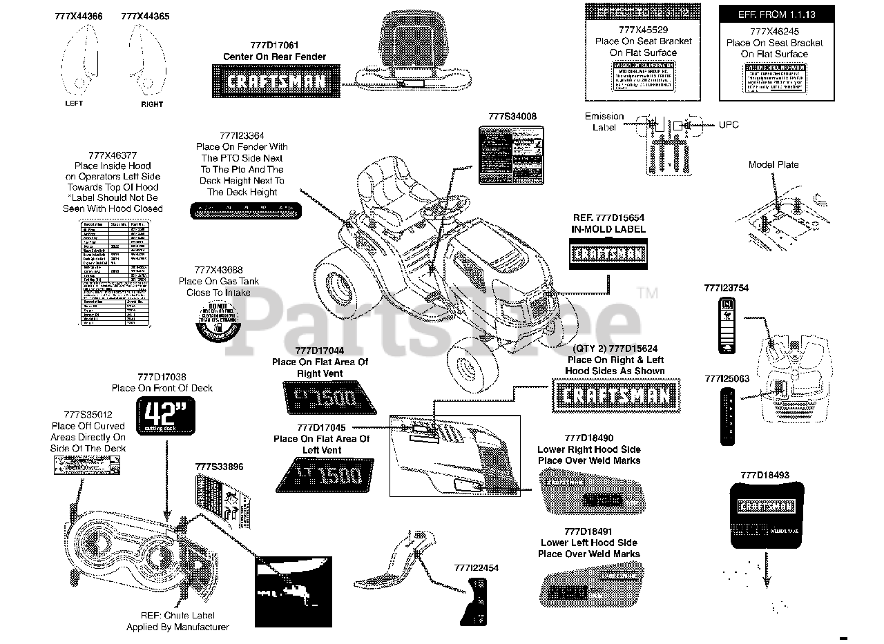 2011 craftsman lt 1500 hotsell