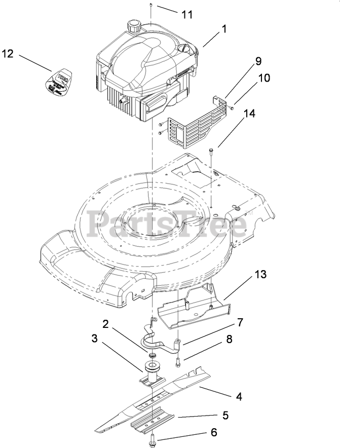 Toro Model 20378 Parts Diagram