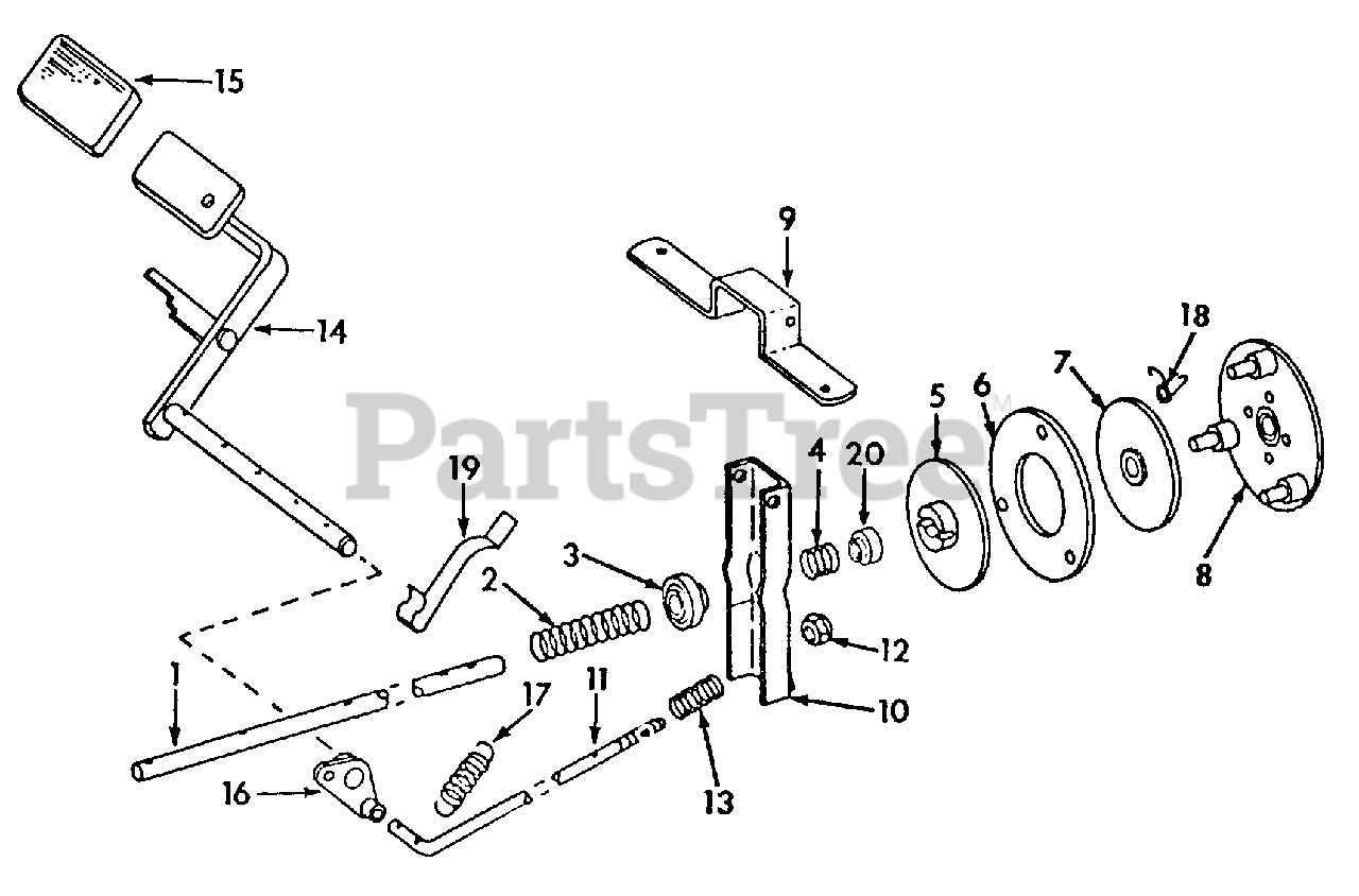 Cub Cadet 1440 Wiring Diagram from www.partstree.com