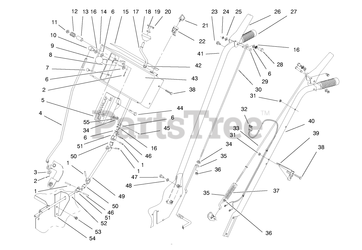 Toro 38083 (824 XL) Toro 24" Power Throw Snow Thrower (SN 089000001
