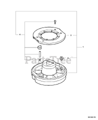 echo trimmer head parts