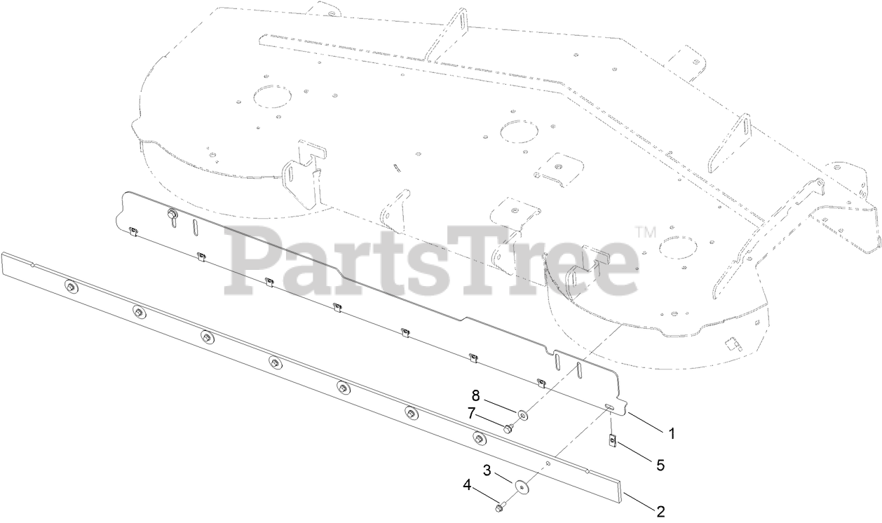Toro 1405161 Toro Striping Kit for Mower with 54" or 60" Cutting