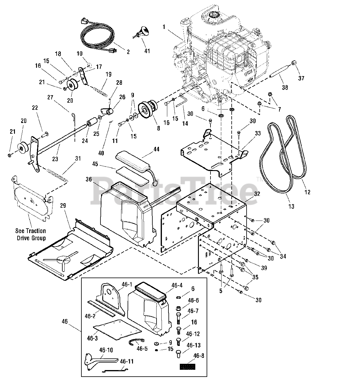 Craftsman C950-52943-0 (1695736) - Craftsman 27" Snow Thrower, Canada