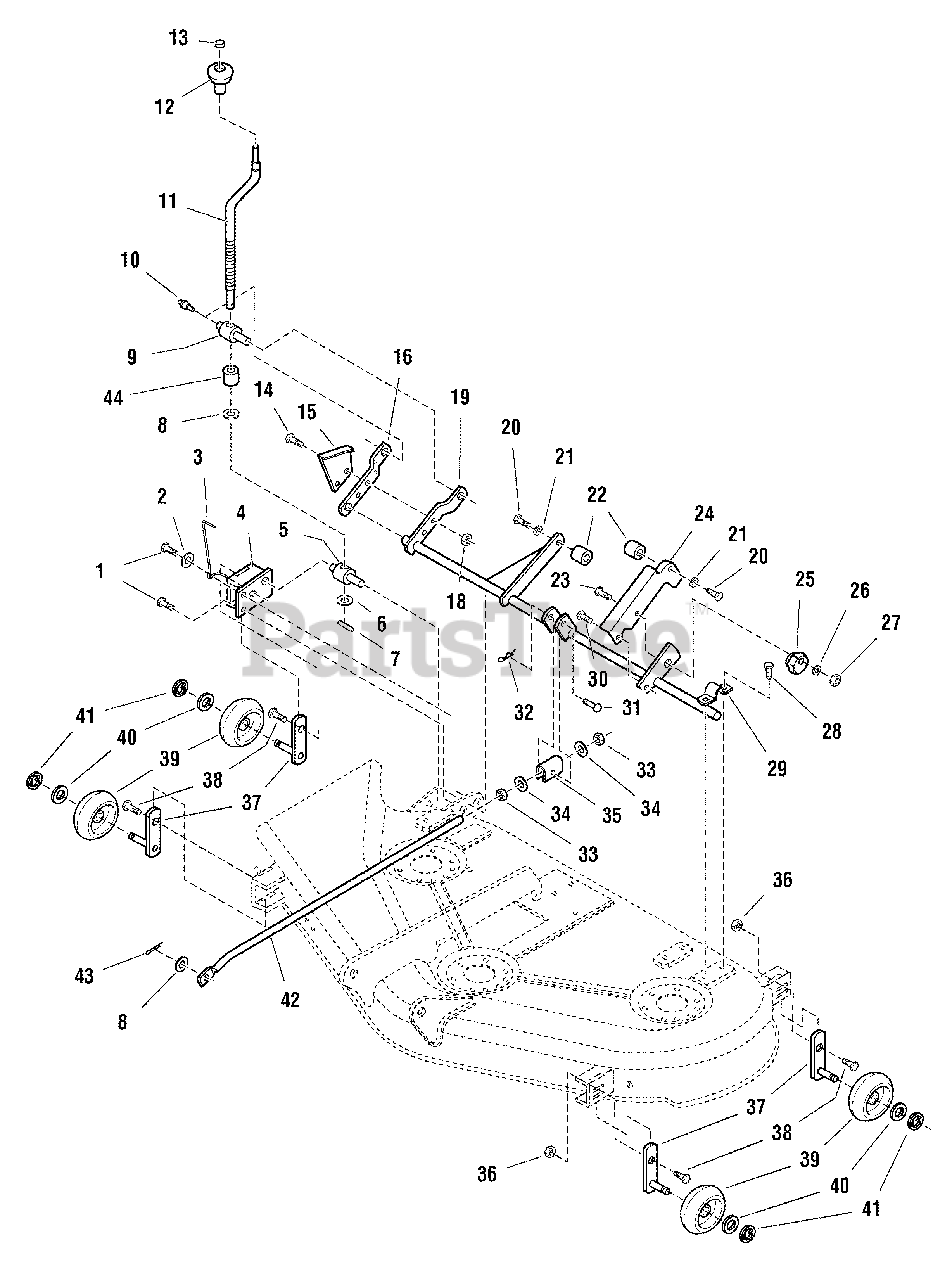 Craftsman 107.277700 (2277700) Craftsman ZT7000 Series 50" ZeroTurn