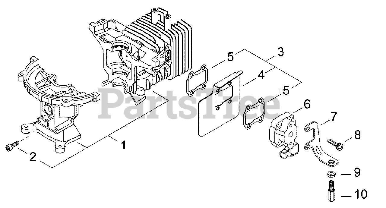 Swisher HT 3000 Swisher Hedge Trimmer Cylinder, Intake Parts Lookup