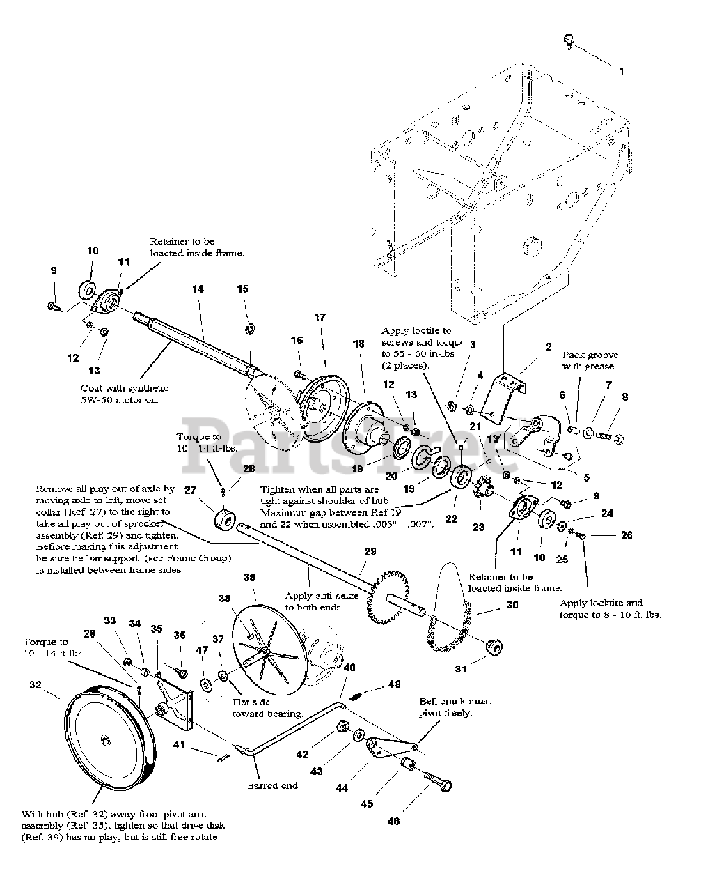 Snapper EI 8245 (80495) Snapper 24" Snow Thrower, 8hp TRACTION DRIVE