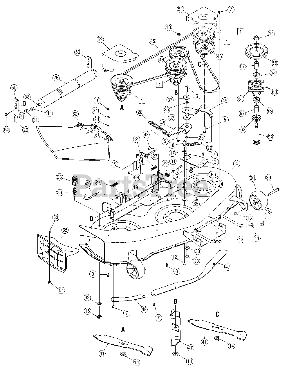 Cub Cadet I1046  17af9bkh709