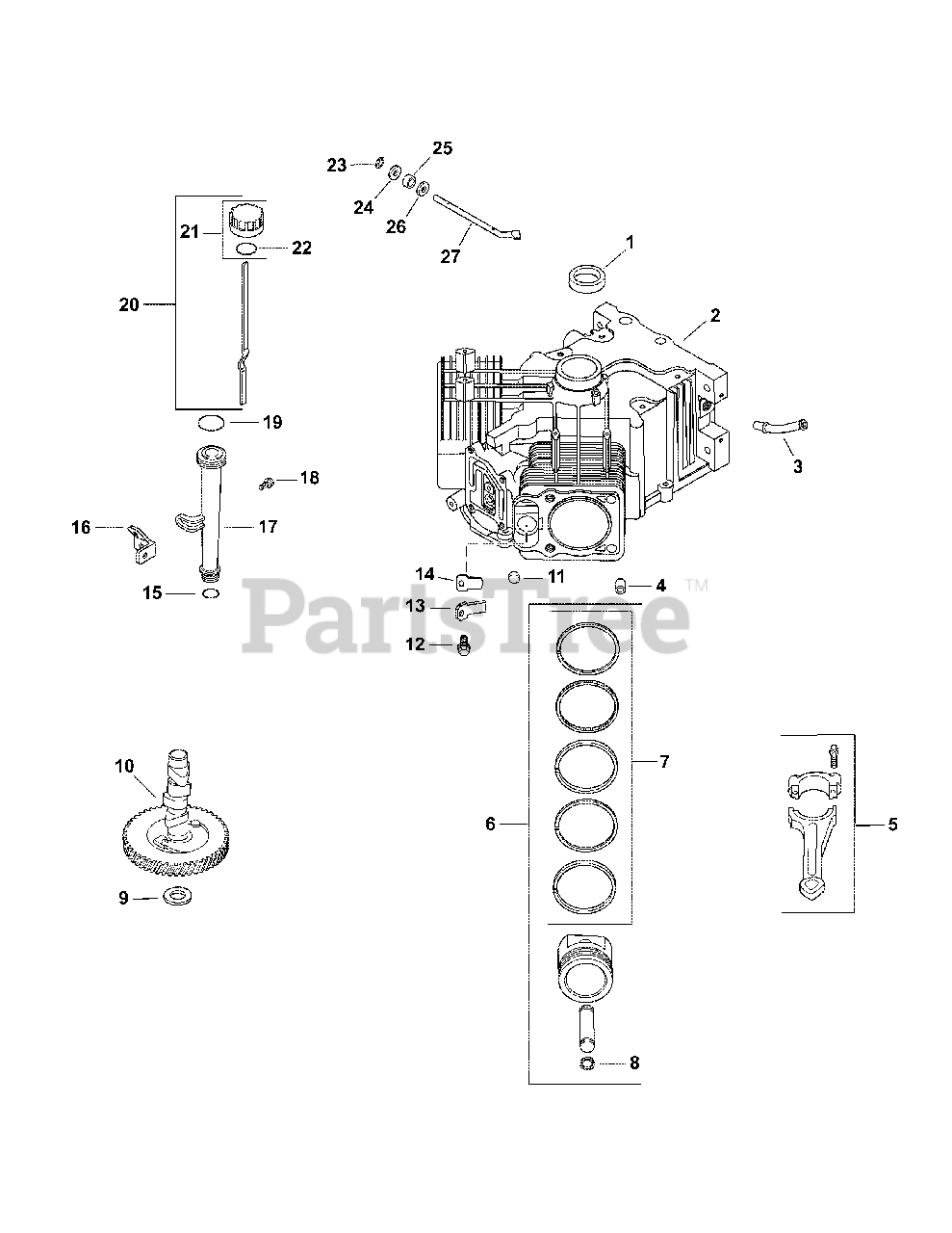 Kohler CV20S65610 Kohler Command PRO Engine, Made for Cub Cadet