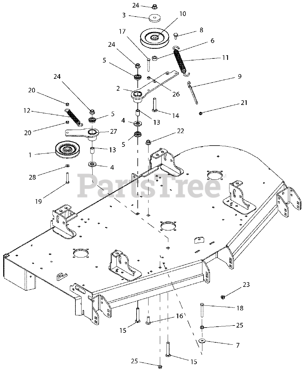 Gravely 992244 (Pro-Turn 460) - Gravely Pro-Turn 60