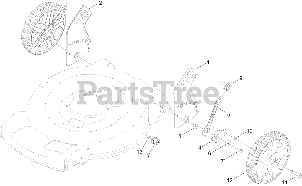 Toro 20371 Toro 22" Recycler WalkBehind Mower (SN 312000001