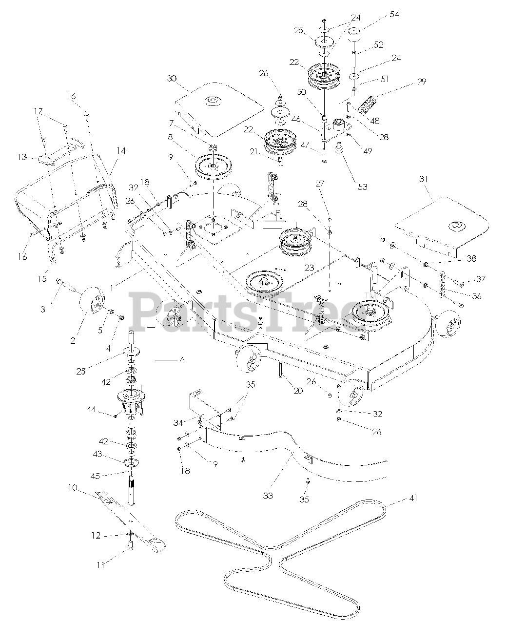 Husqvarna Zero Turn Parts Diagram