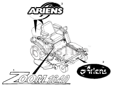 Sport Zoom 1440 Ariens Rasenmäher Messer Ersatzmesser für Sierra 1640 H 