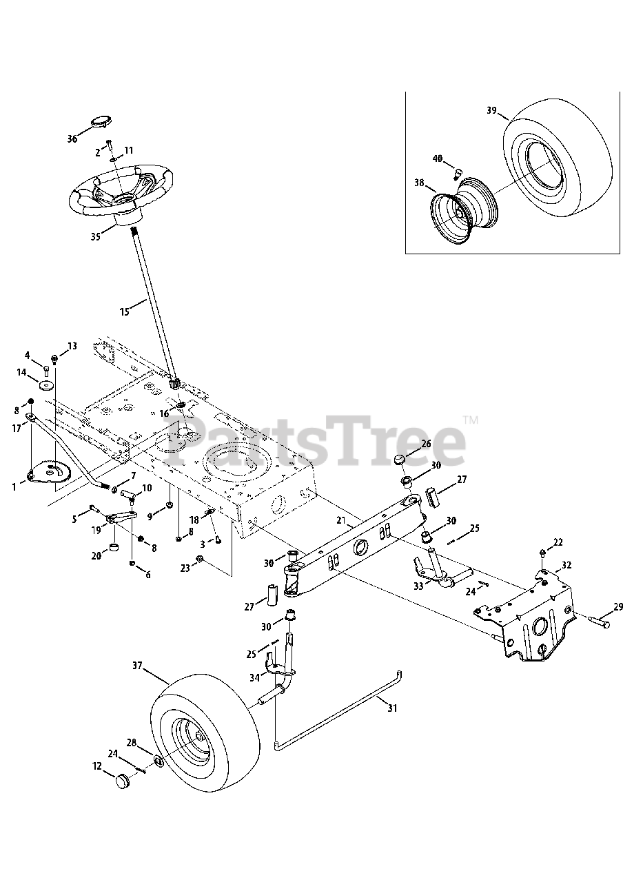 Craftsman Lt1500 Parts Diagram