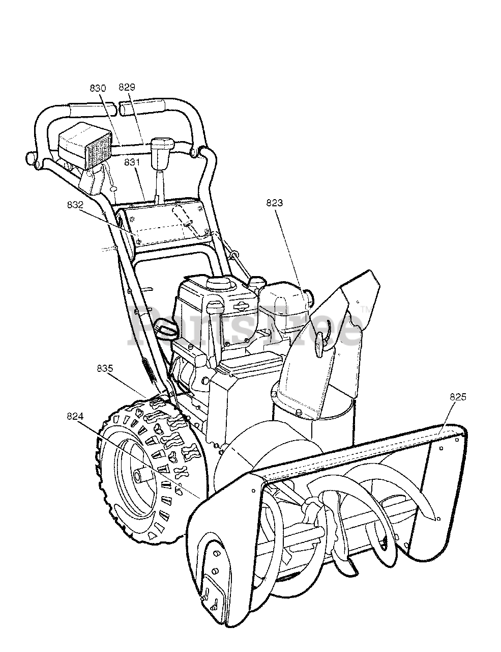 Craftsman C950529430 (1695736) Craftsman 27" Snow Thrower, Canada