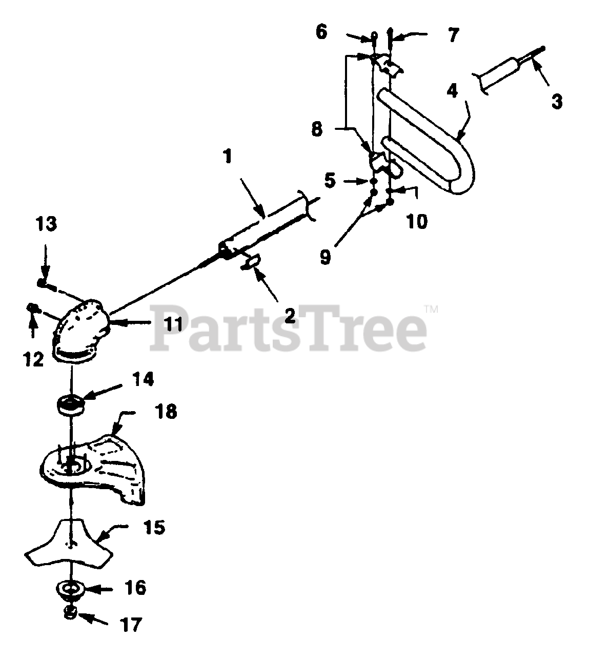 homelite brush cutter parts