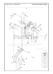 Water Tank Assembly for FS413 & FS500 Saws