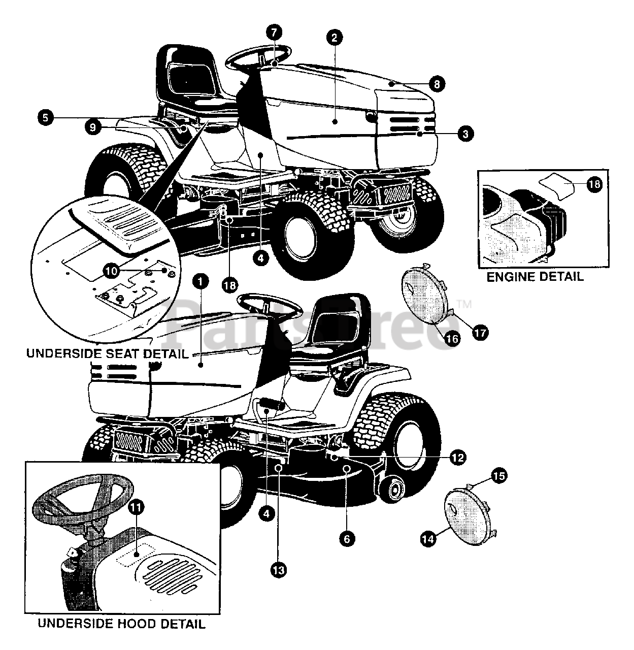 Scotts Lawn Tractor Parts