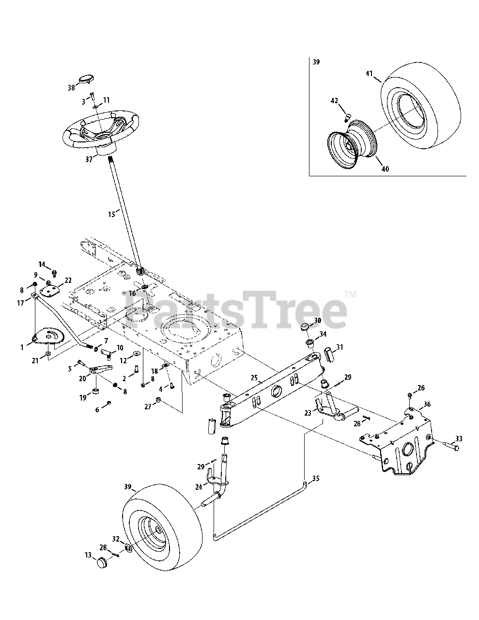 T1600 craftsman lawn 2025 tractor