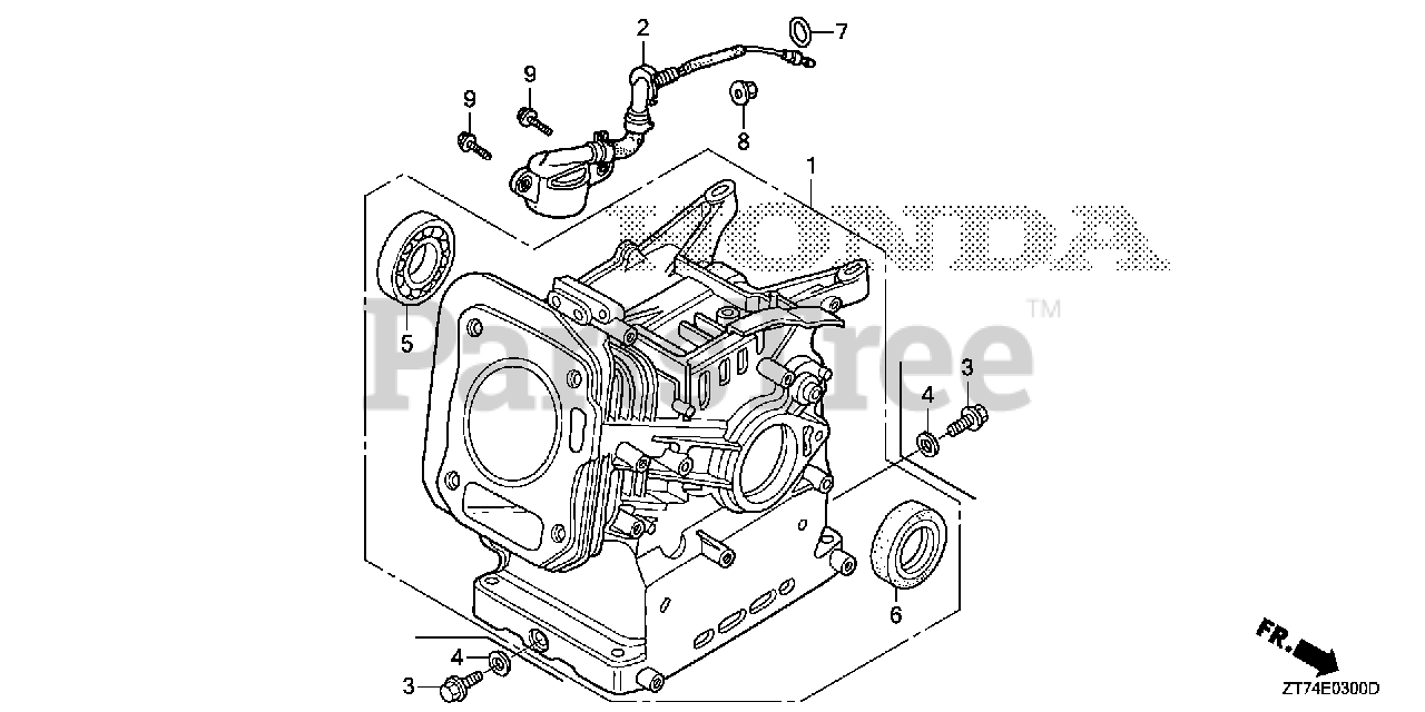 Honda EU3000is A/A (EZGF) Honda Generator, Made in Japan (SN EZGF